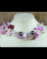 Kr&auml;uselkette lila